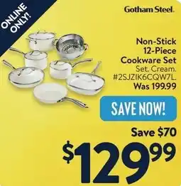 Walmart Gotham Steel Non-Stick 12-Piece Cookware Set offer