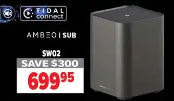 2001 Audio Video SW02 8 Powered Subwoofer offer