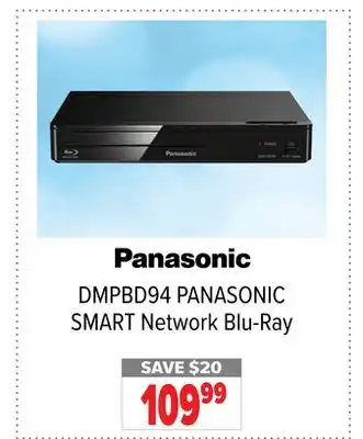 2001 Audio Video DMPBD94 PANASONIC SMART Network Blu-Ray offer