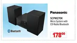 2001 Audio Video SCPM270K Micro System with CD Radio Bluetooth offer