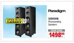 2001 Audio Video Paradigm Floorstanding Speakers offer