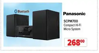 2001 Audio Video SCPM700 Compact Hi-Fi Micro System offer