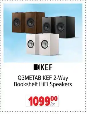 2001 Audio Video Q3METAB KEF 2-Way Bookshelf HiFi Speakers offer