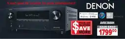 2001 Audio Video AVRX3800H Denon 9.4 Ch AV Receiver for Home Theater Enthusiasts with Dolby Atmos offer