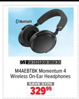 2001 Audio Video M4AEBTBK Momentum 4 Wireless On-Ear Headphones offer