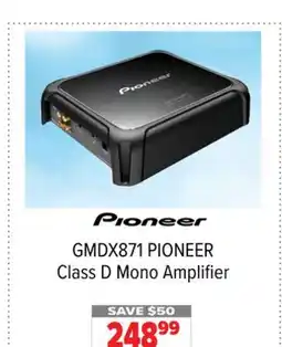 2001 Audio Video GMDX871 PIONEER Class D Mono Amplifier offer