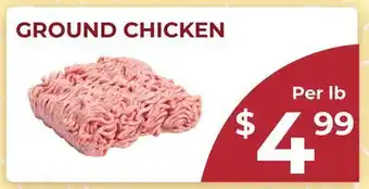 Food World Supermarket GROUND CHICKEN offer