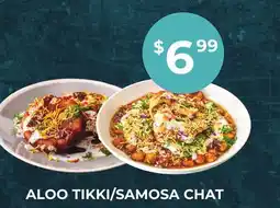 Food World Supermarket DAHI PURI ALOO TIKKI/SAMOSA CHAT offer