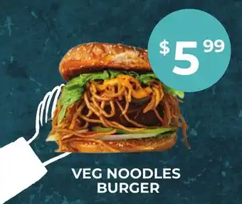 Food World Supermarket VEG NOODLES BURGER offer