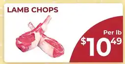 Food World Supermarket LAMB CHOPS offer