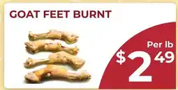 Food World Supermarket GOAT FEET BURNT offer