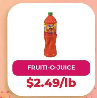 Food World Supermarket FRUITI-O-JUICE offer