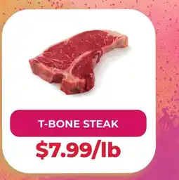 Food World Supermarket T-BONE STEAK offer