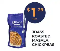 Food World Supermarket JDASS ROASTED MASALA CHICKPEAS offer