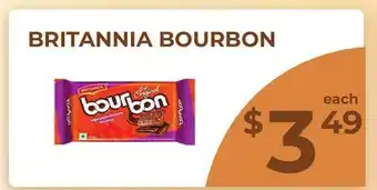 Food World Supermarket BRITANNIA BOURBON offer