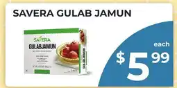 Food World Supermarket SAVERA GULAB JAMUN offer