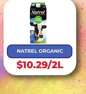 Food World Supermarket NATREL ORGANIC offer