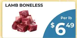 Food World Supermarket LAMB BONELESS offer