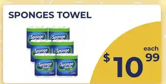 Food World Supermarket SPONGES TOWEL offer