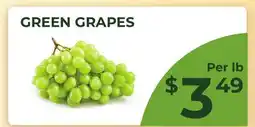 Food World Supermarket GREEN GRAPES offer