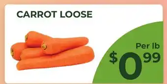 Food World Supermarket CARROT LOOSE offer