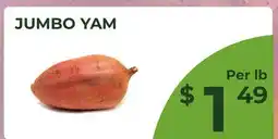 Food World Supermarket JUMBO YAM offer