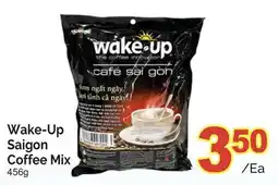 T&T Supermarket WAKE-UP SAIGON COFFEE MIX, 456g offer