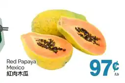 T&T Supermarket RED PAPAYA offer