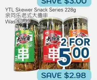 Oceans Fresh Food Market YTL Skewer Snack Series offer