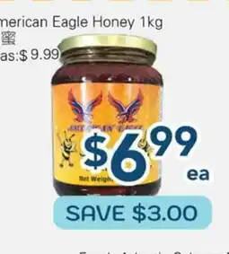 Oceans Fresh Food Market American Eagle Honey offer