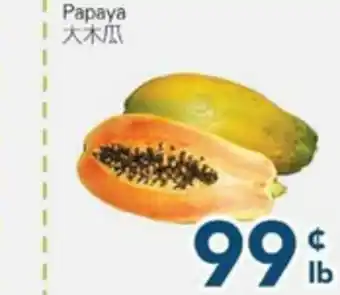 Oceans Fresh Food Market Papaya offer