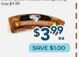 Oceans Fresh Food Market Brandt Queso Kolbassa Sausage offer