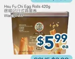 Oceans Fresh Food Market Hsu Fu Chi Egg Rolls offer