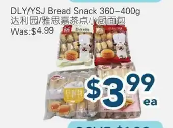 Oceans Fresh Food Market DLY/YSJ Bread Snack offer