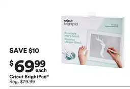 Michaels Cricut BrightPad offer