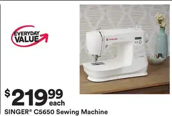 Michaels SINGER C5650 Sewing Machine offer