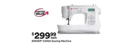 Michaels SINGER C5950 Sewing Machine offer