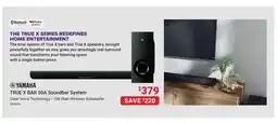 Visions Electronics YAMAHA TRUE X BAR 50A Soundbar System offer