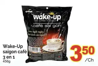 T&T Supermarket WAKE-UP SAIGON CAFÉ 3 EN 1, 456G offer