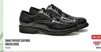 Canex SWAT PATENT OXFORD DRESS SHOE offer