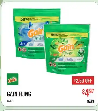 Canex GAIN FLING offer