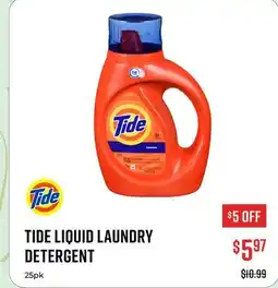 Canex TIDE LIQUID LAUNDRY DETERGENT offer