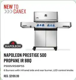 Canex NAPOLEON PRESTIGE 500 PROPANE IR BBQ offer