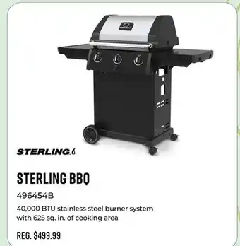 Canex STERLING BBQ offer