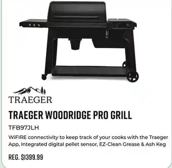 Canex TRAEGER WOODRIDGE PRO GRILL offer