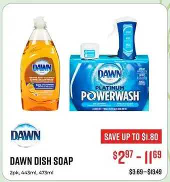 Canex DAWN DISH SOAP offer