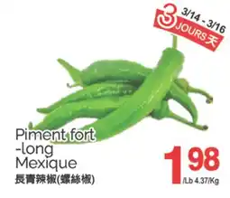 T&T Supermarket PIMENT FORT - LONG offer