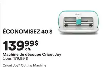 Michaels Machine de découpe cricut Joy offer