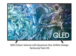 Canex SAMSUNG 55 4K QLED SMART TV offer