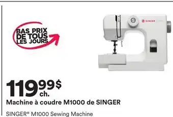 Michaels Machine à coudre M1000 de SINGER offer